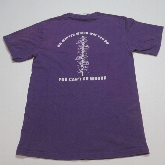 Kappa Delta T-Shirt Sorority Fraternity Purple You Can't Go Wrong SMALL - Picture 5 of 6
